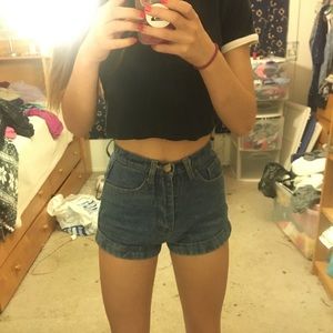 American Apparel Mom shorts